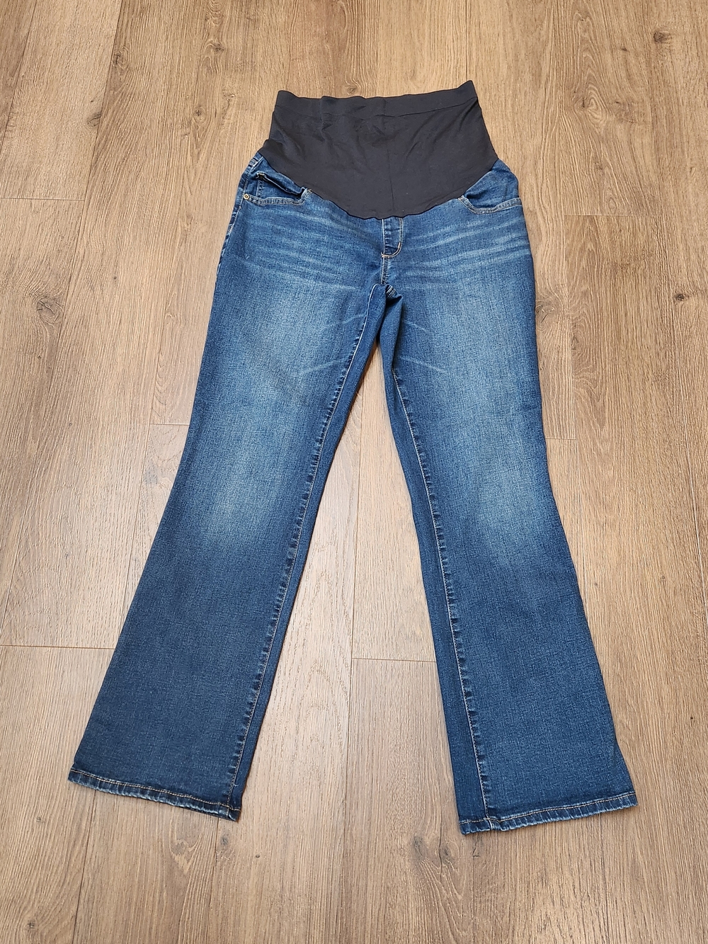 Sonoma Goods for Life Full Belly Panel Maternity Bootcut Jeans | Size 14